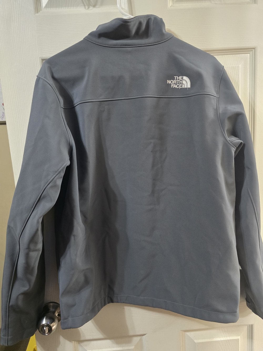 The North Face Men's Charcoal Gray Softshell Performance Jacket - Picture 2 of 5